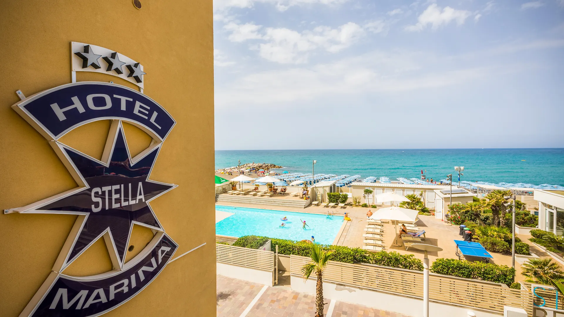 מרינה די צ'צ'ינה Hotel Stella Marina